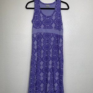 ATHLETA Mandala Print Purple Long Dress Size Small